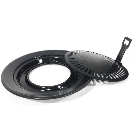 Réchaud gaz camping 2200W 1 feu + Grill Barbecue - Imagen 3