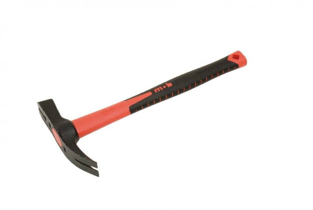 Marteau coffreur, tête raclante OC, manche ergonomique Nertec - MOB - Image 5