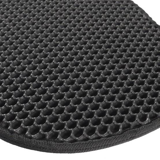 The Concept Factory - Tapis pour Litière "Chat" 50cm Noir - Image 2