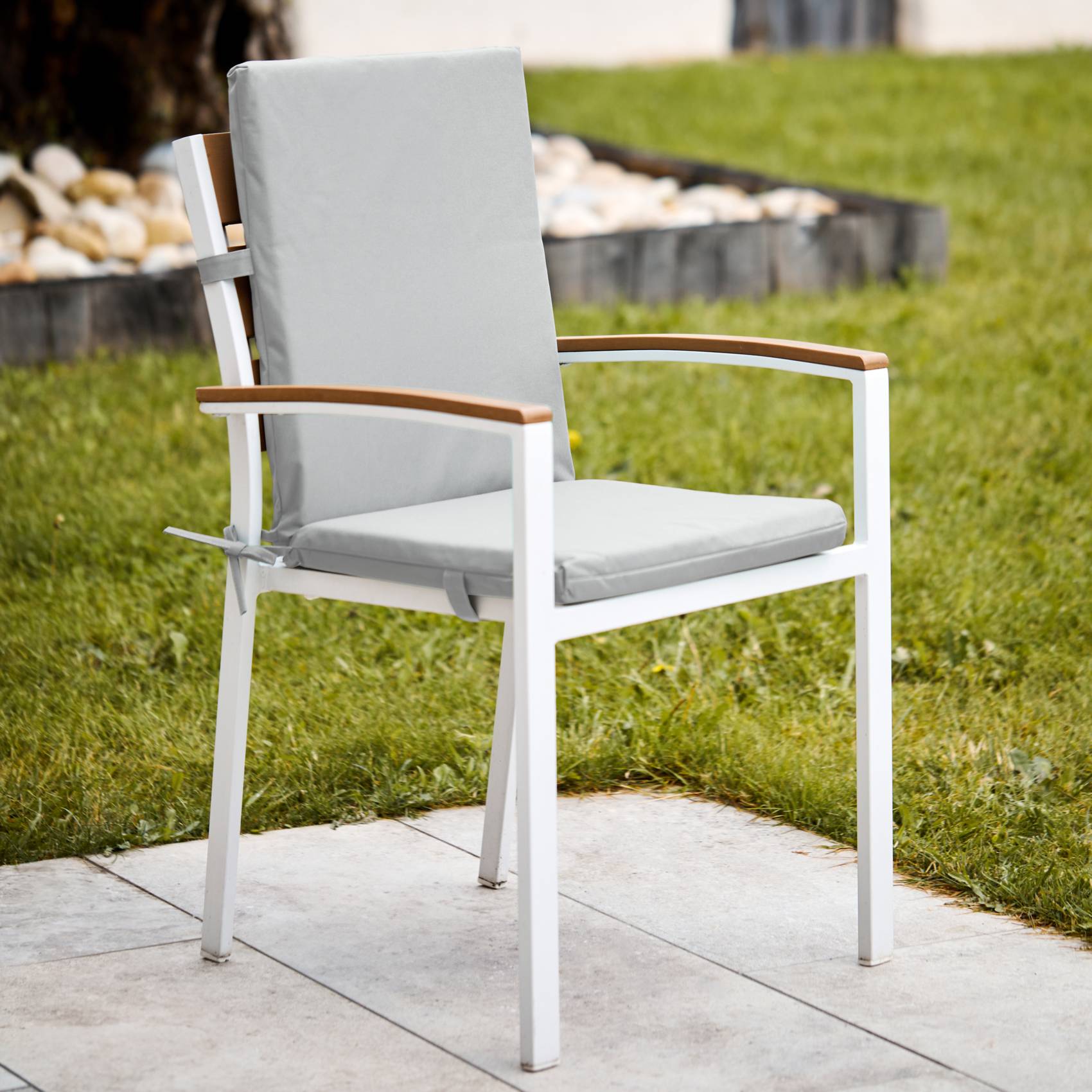 Home Maison - Coussin de chaise extérieur assise et dossier - HOME MAISON - Imagen 4
