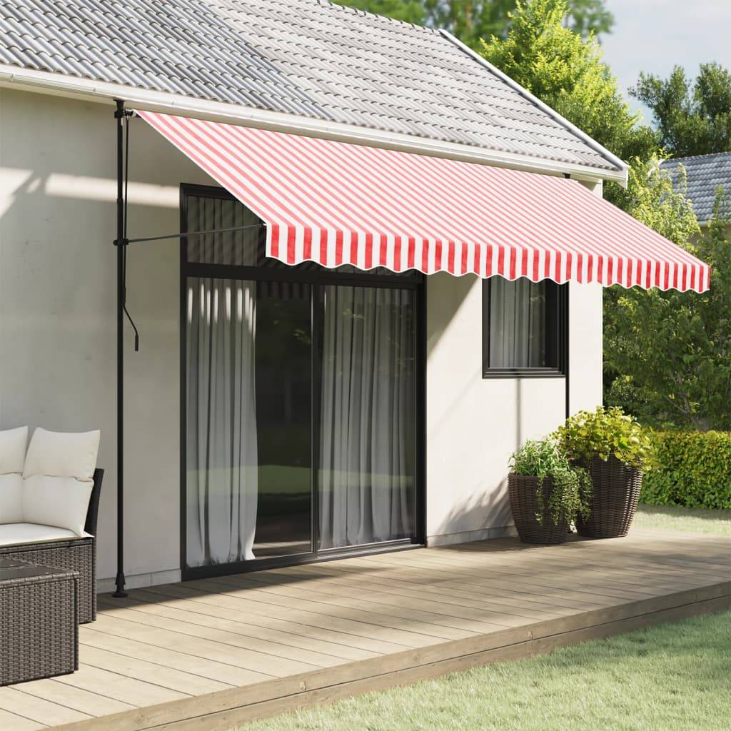 Prolenta Premium - Store banne  Mano rouge  380 X 20 cm  - P87211R - Image 1