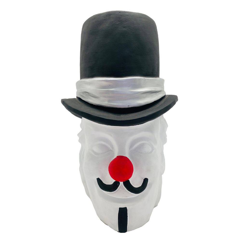 ~ Cache-pot "Clown" Ø.15 x 21.5cm Chemin de campagne - Image 1