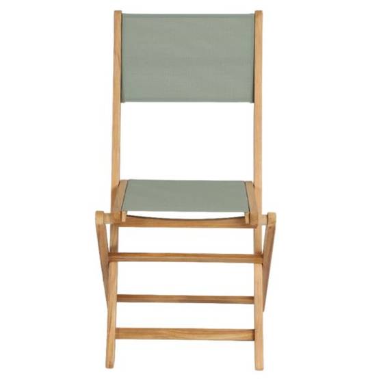 Ensemble table et chaises SAFARI 2 places en bois teck FSC Beau Rivage - Image 5