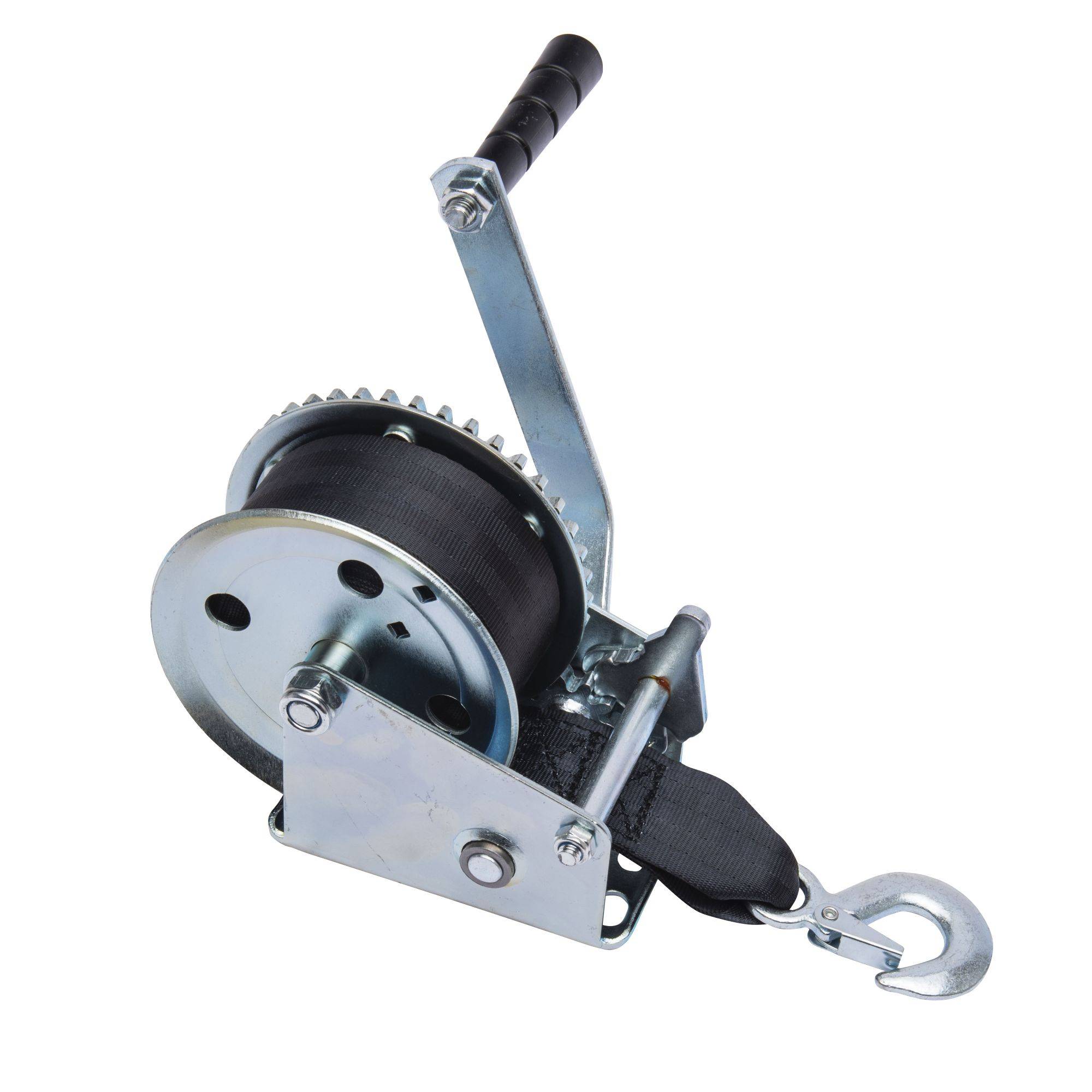 Treuil manuel tambour 550kg 10m de sangle - Image 3