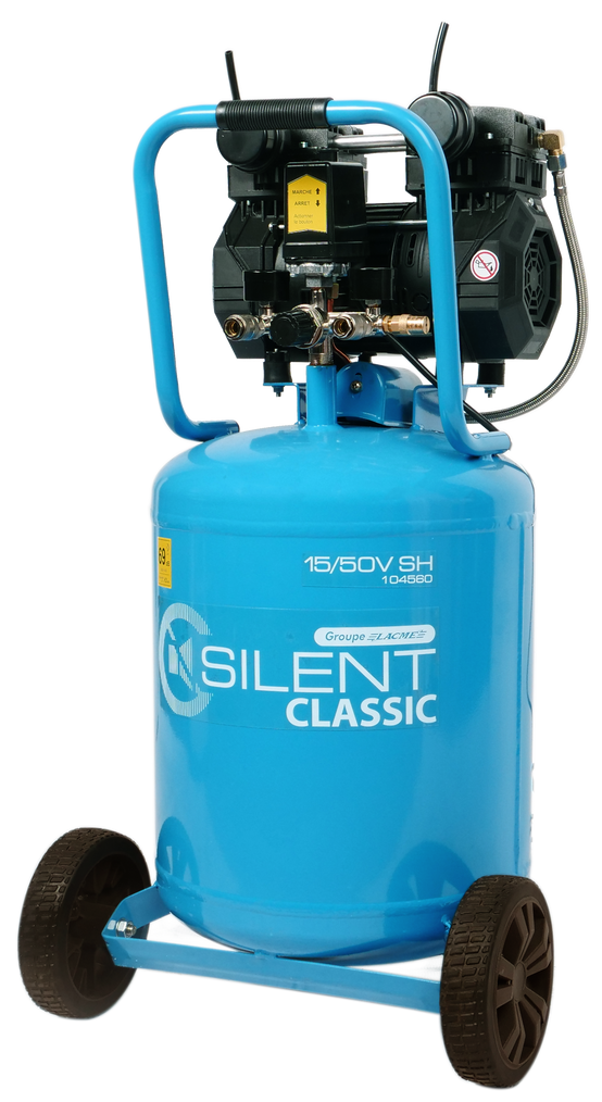 Compresseur d'air Silent Classic 15/50V SH - LACME - 104560