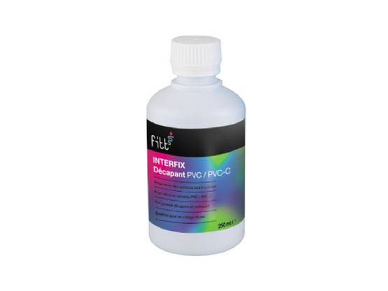 Fitt - Décapant pour tubes et raccords PVC/PVC-C Interfix 250 ml - Fitt