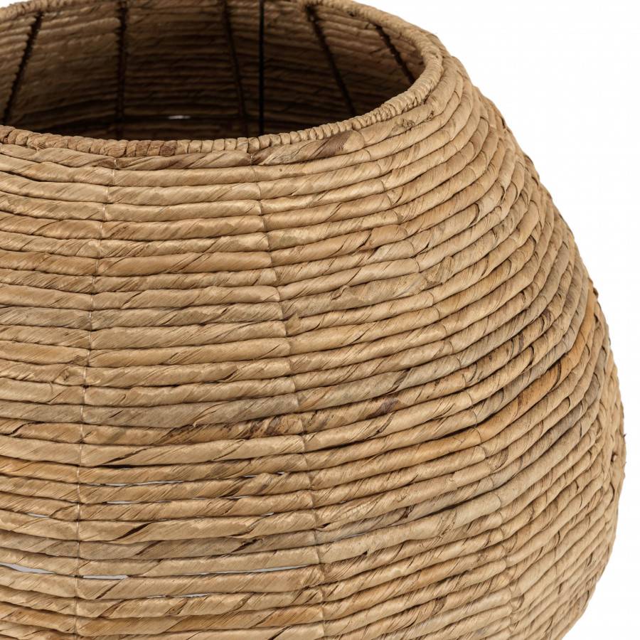 Macabane - ALIDA - Cache pot petit modèle en tissage d'abaca naturel - Imagen 4