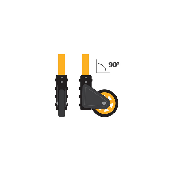 Chariot à roues Diable pliable Charge 80kg Mat réglable VITO - Image 10