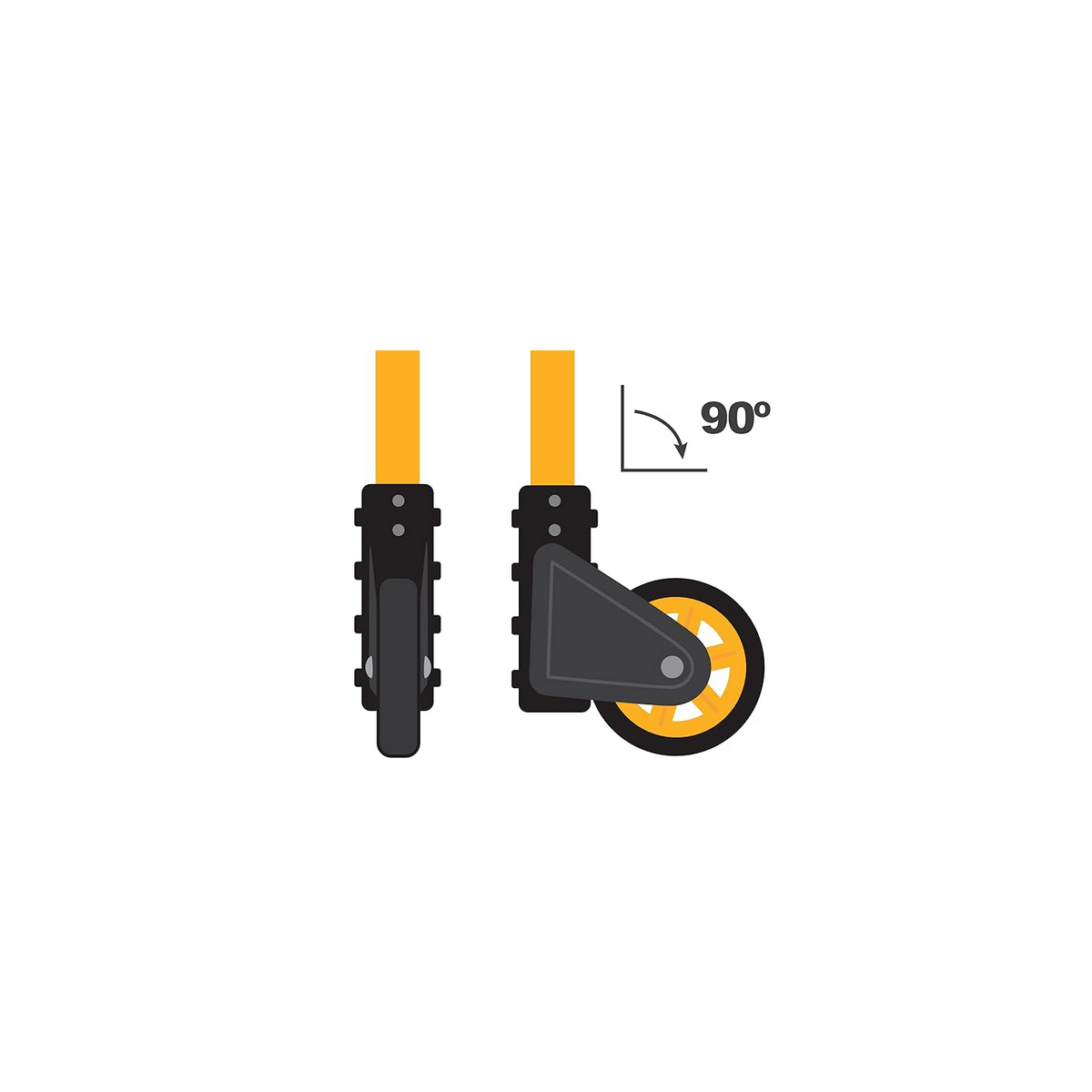Chariot à roues Diable pliable Charge 80kg Mat réglable VITO - Image 10