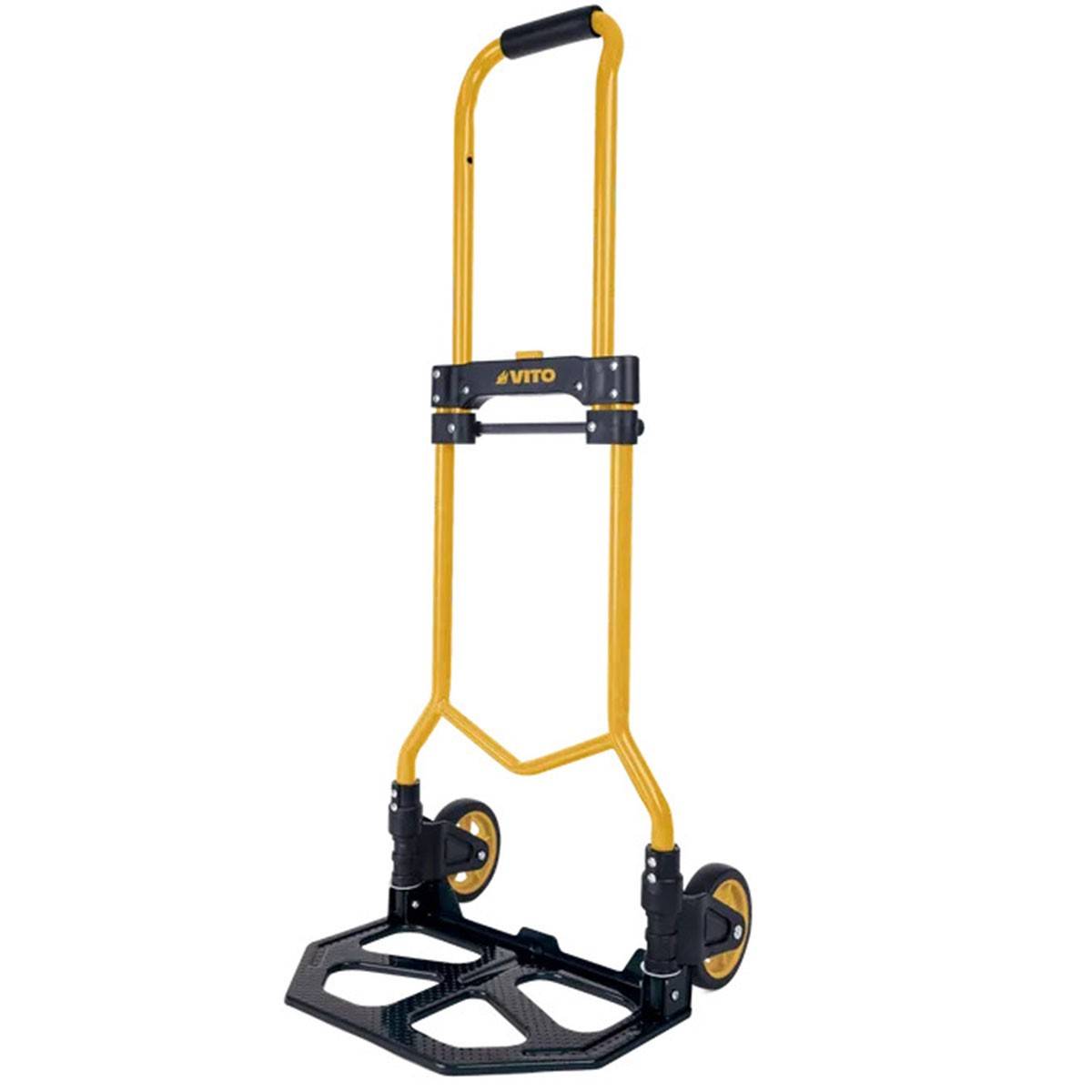 Chariot à roues Diable pliable Charge 80kg Mat réglable VITO - Image 4