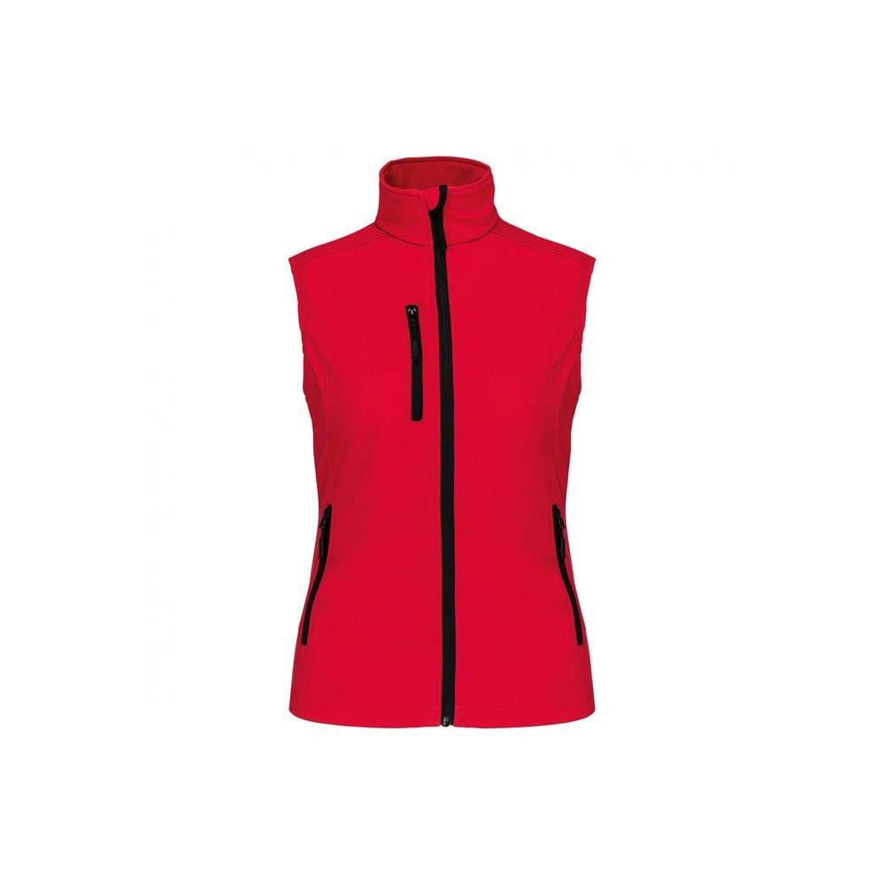 Bodywarmer Softshell femme Kariban imperméable Rouge M - Image 1
