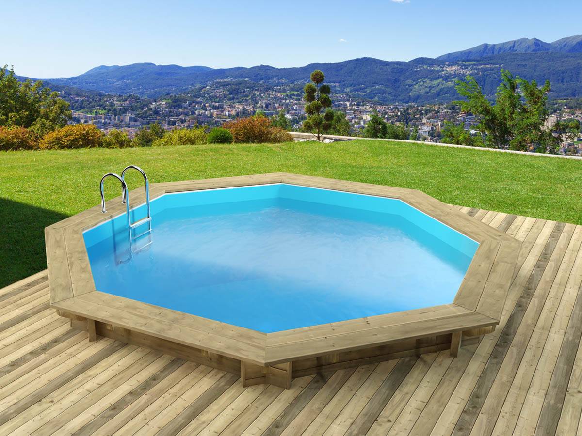 Piscine Bois " Verona " - 5.10 X 1.20 M -habitat Et Jardin - Imagen 1
