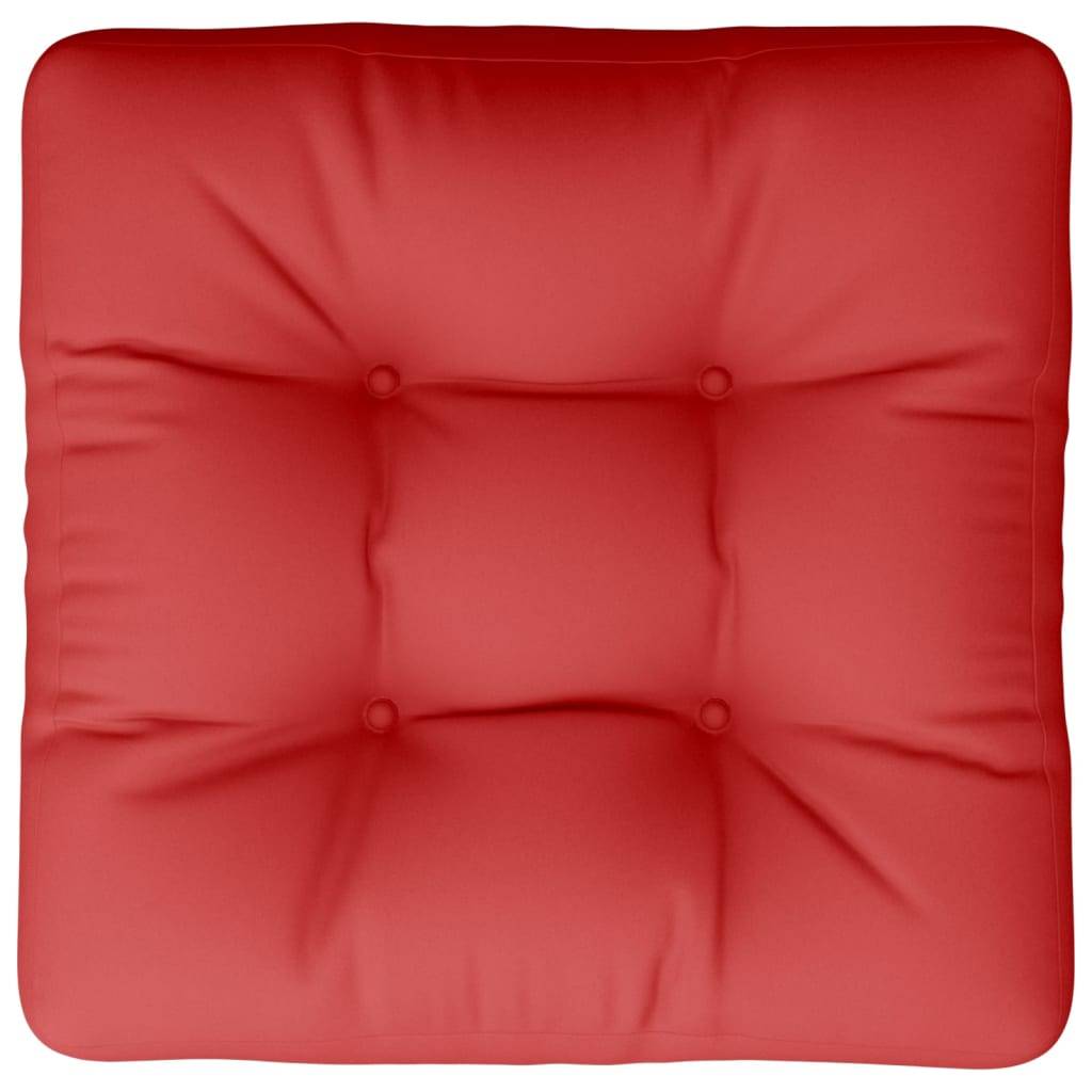 ComfortXL - Coussin de Siège Carré pour Palette en Tissu Imperméable pour Chaise de Jardin Rouge 58x58cm – ComfortXL Outdoor Living - Image 6
