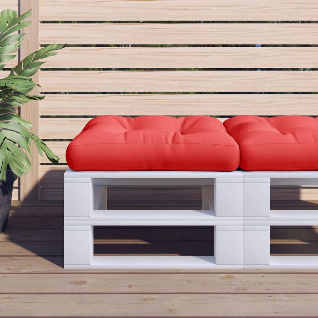 ComfortXL - Coussin de Siège Carré pour Palette en Tissu Imperméable pour Chaise de Jardin Rouge 58x58cm – ComfortXL Outdoor Living