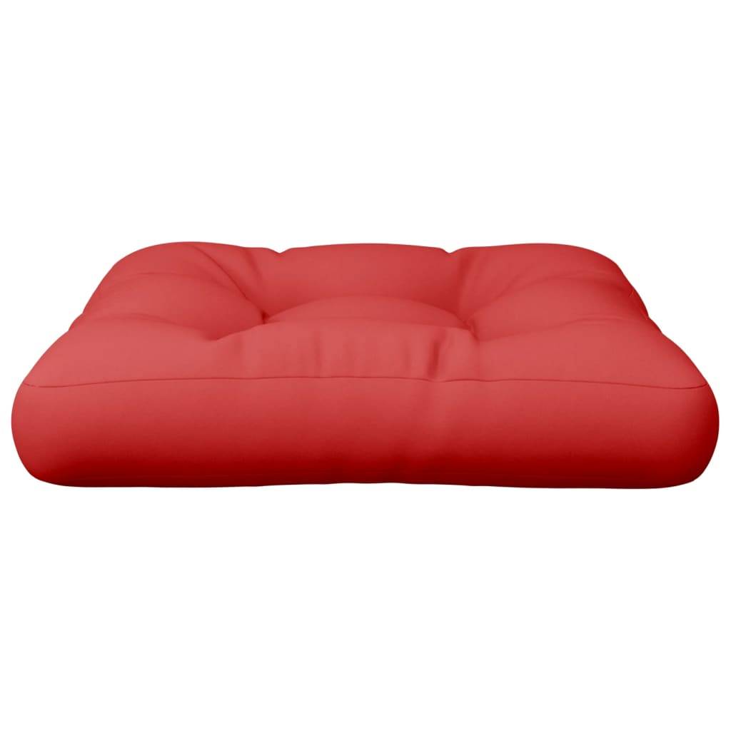 ComfortXL - Coussin de Siège Carré pour Palette en Tissu Imperméable pour Chaise de Jardin Rouge 58x58cm – ComfortXL Outdoor Living - Image 5
