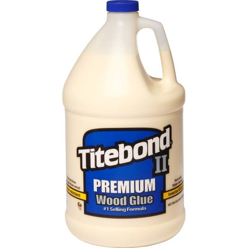 Colle à bois Premium Wood Glue - TITEBOND II - Gallon - 3.8l - 95006