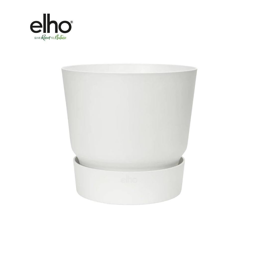 Cache-Pot Elho Greeville Blanc - D24 x H23- La Green Touch - Image 2
