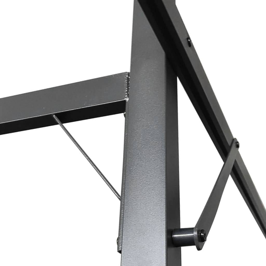 Tonnelle Géante Aluminium Acier Toit Rétractable Anti-UV pour Extérieur Anthracite 589x292 cm – ComfortXL Outdoor Living - Image 7