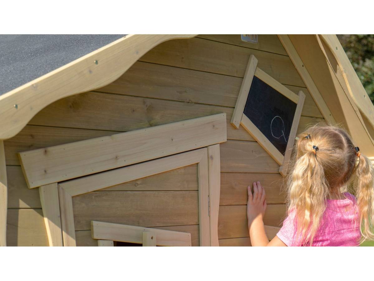 Exit Toys - Maisonnette en bois pour enfants Crooky 100 - Exit Toys - Imagen 4