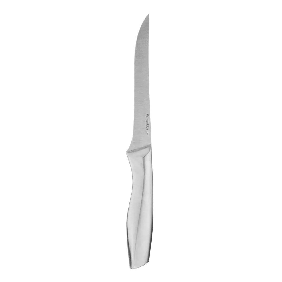 Couteau à Filet Forgé "Inox" 30cm Argent - Image 1