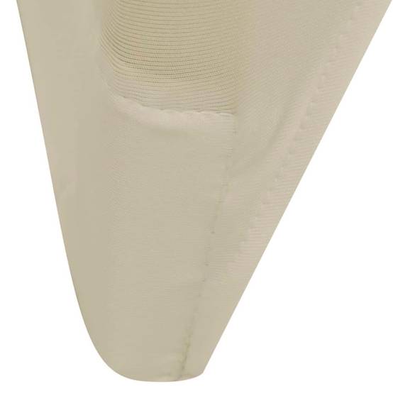 Housse pour chaises - Housse de protection crème extensible 6 pièces PC110 - Image 6