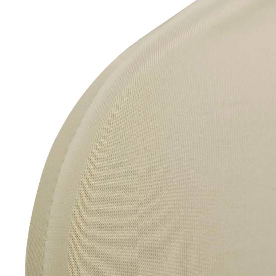 Housse pour chaises - Housse de protection crème extensible 6 pièces PC110 - Image 7