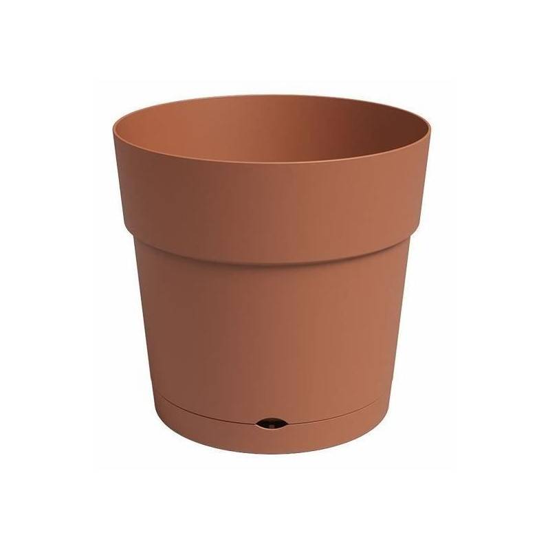 Artevasi - Pot - Artevasi - Capri - Large - Réserve D'eau - Terre Cuite - L34,6 X P34,6 X H33,2 Cm - Imagen 1