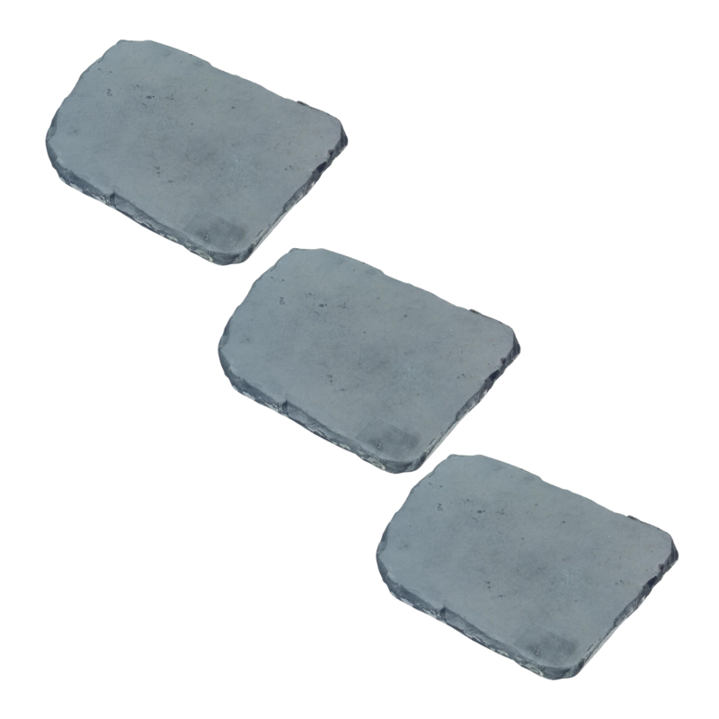 Jardinex - Pas japonais pierre bleue 43 x 32 x 3,5 cm - Gris bleu (Lot de 3) - Jardinex - Imagen 6