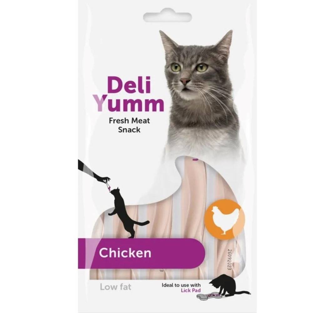 Friandises 5 sticks de 14 g, gout poulet pour chat - Imagen 2