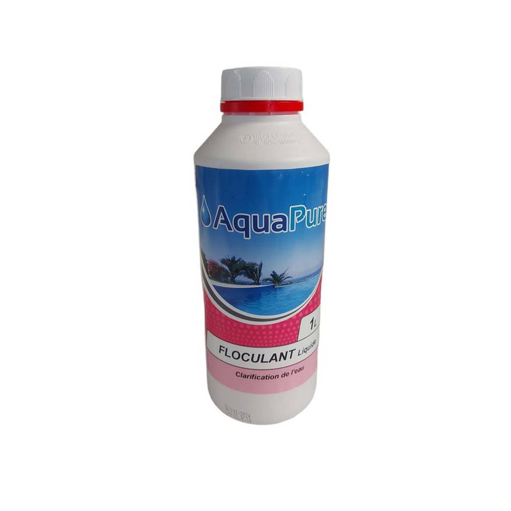 Floculant liquide de 1 litre pour piscine ou spa - Imagen 1