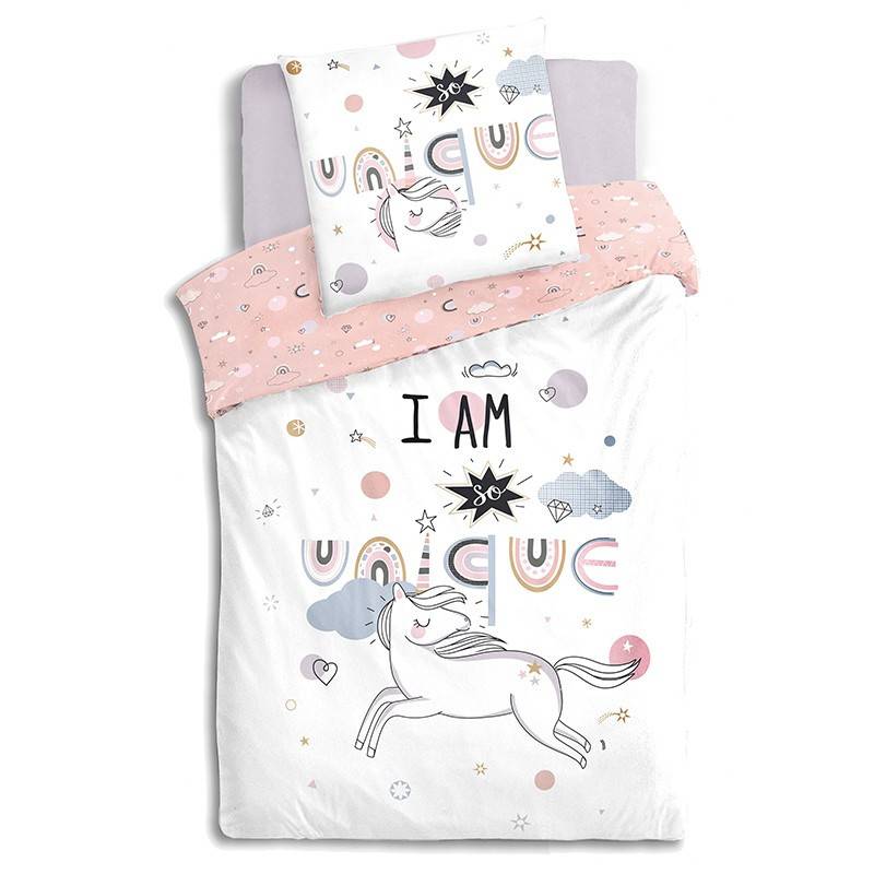 Parure de lit Licorne 140x200 Atmosphera - Image 2