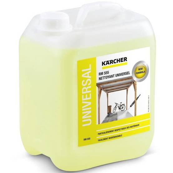 Détergent universel pour nettoyeur haute pression RM 555, concentré 5 L - Kärcher