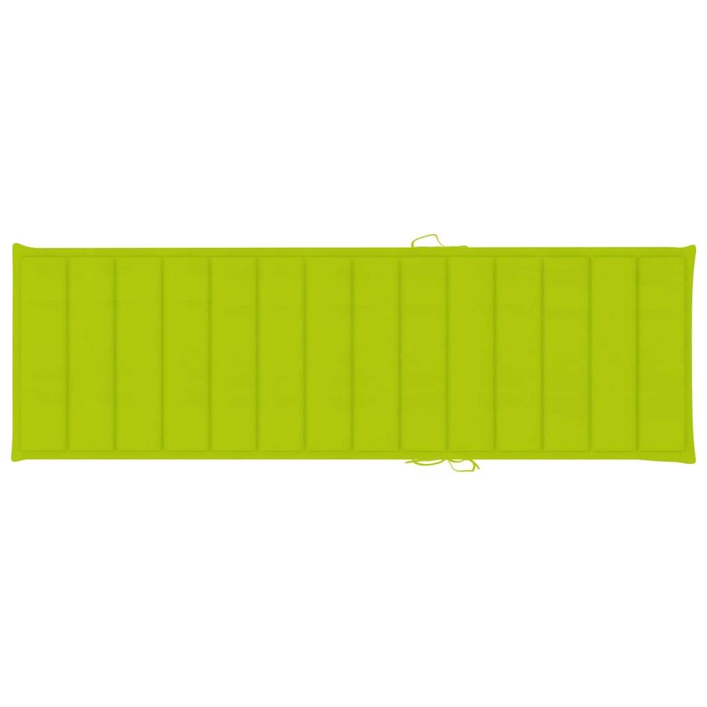Helloshop26 - Transat chaise longue bain de soleil lit de jardin terrasse meuble d'extérieur 200 cm avec coussin bois d'acacia solide - Imagen 9