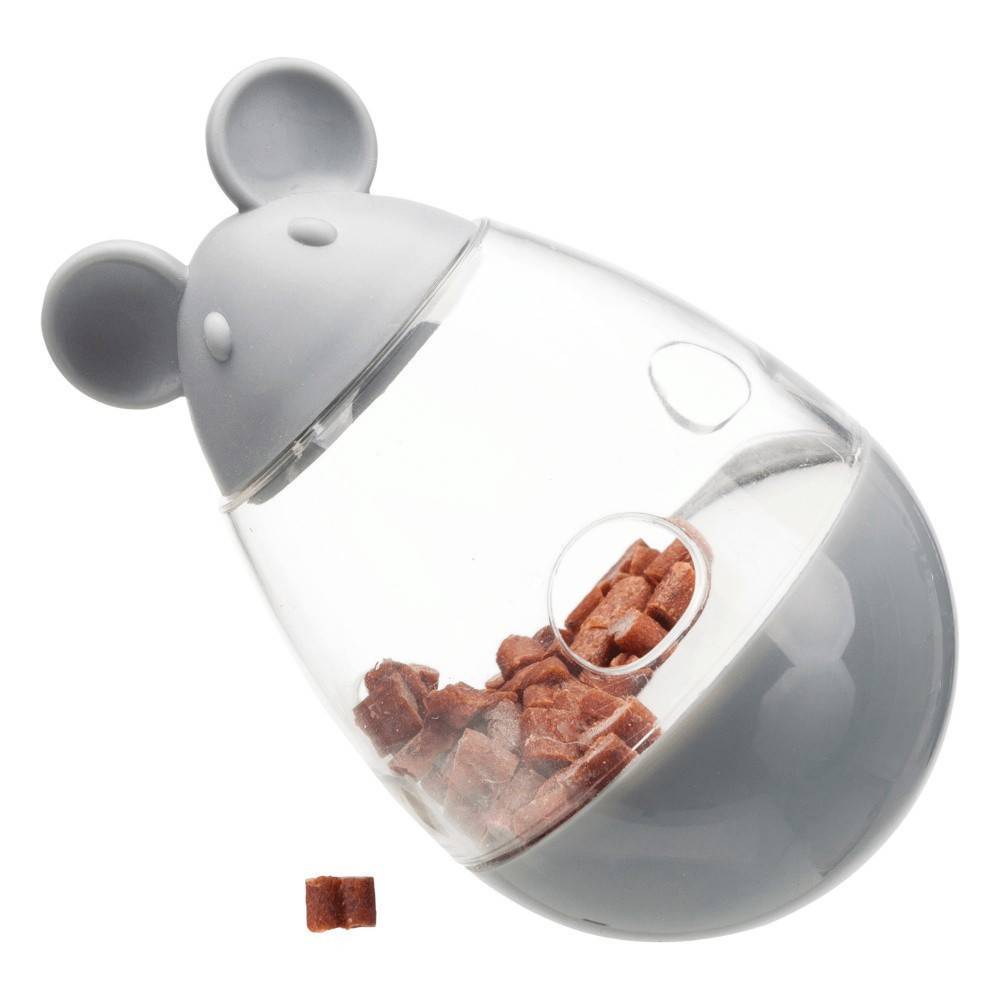Trixie - un distributeur a friandise de 9 cm pour chat en forme de souris couleur aléatoire - Imagen 4