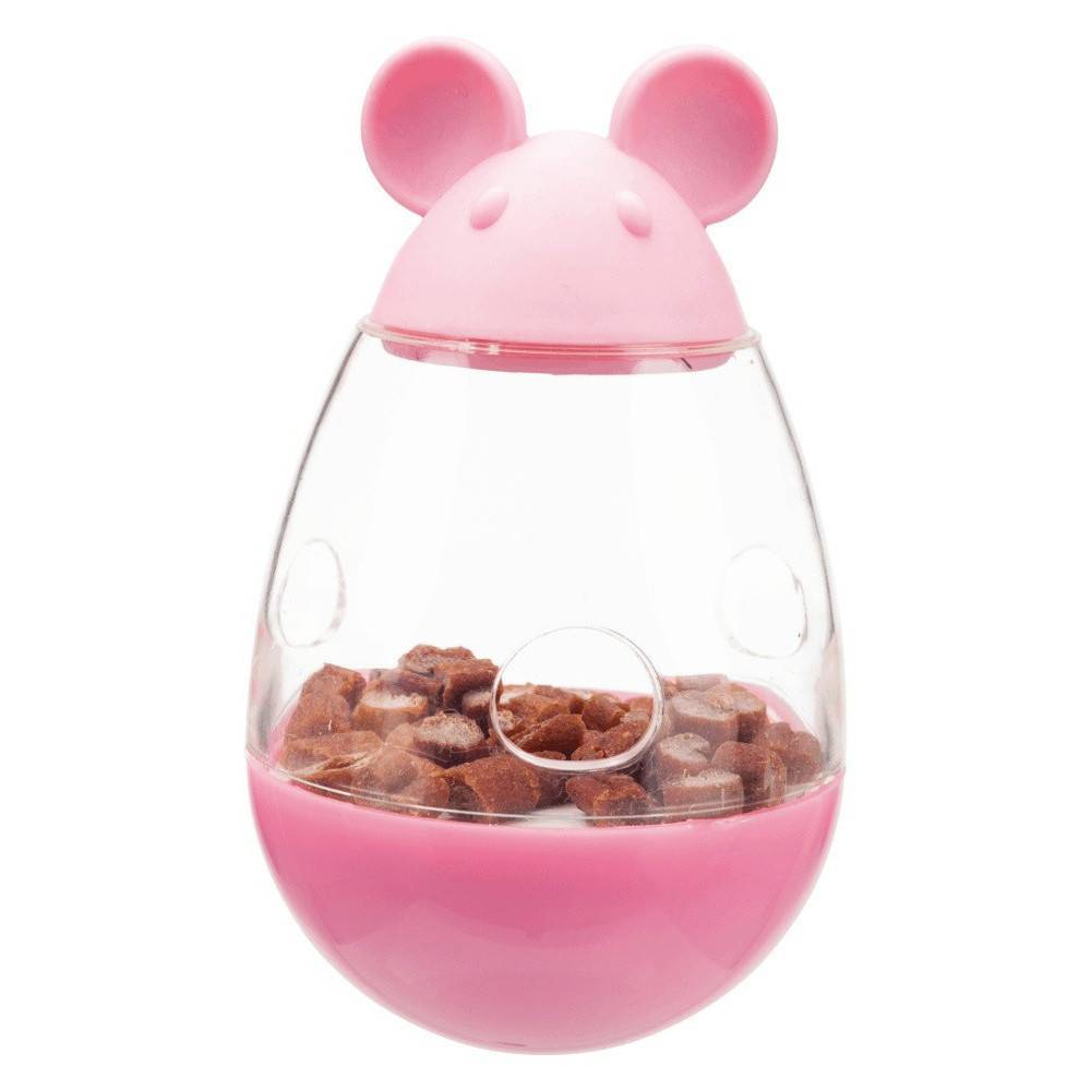 Trixie - un distributeur a friandise de 9 cm pour chat en forme de souris couleur aléatoire - Imagen 2