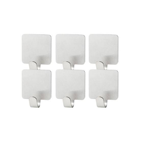 Lot de 6 crochets inox avec 6 ustensiles de cuisine Fackelmann Tecno - Image 1