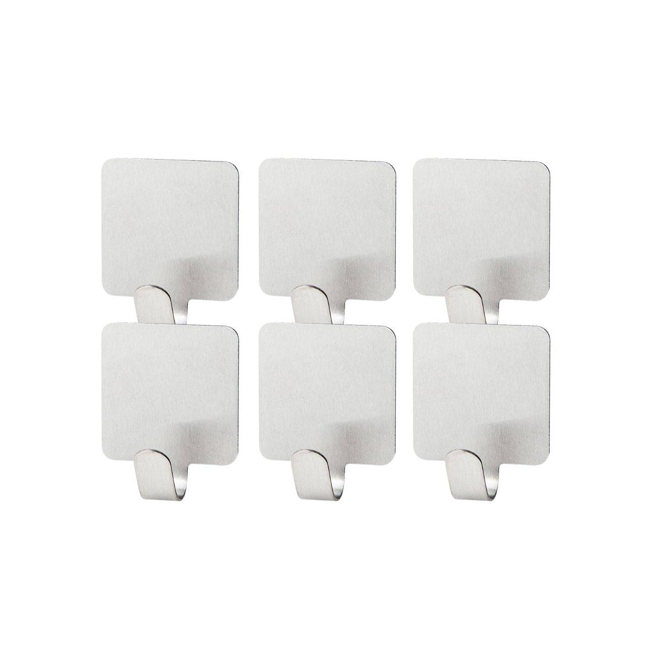 Lot de 6 crochets inox avec 6 ustensiles de cuisine Fackelmann Tecno - Image 1