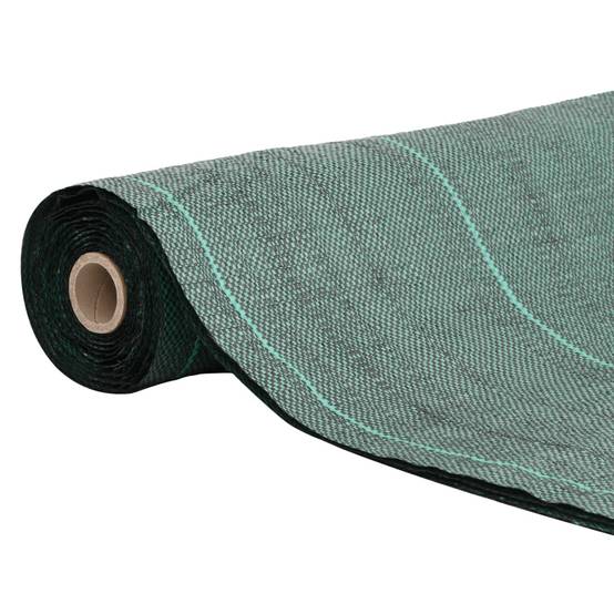 Bâche de paillage polypropylène pour jardin potager anti-mauvaises herbes 2x100 m Vert - ComfortXL Outdoor Living - Image 2