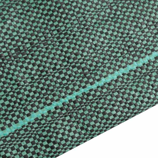 Bâche de paillage polypropylène pour jardin potager anti-mauvaises herbes 2x100 m Vert - ComfortXL Outdoor Living - Image 6