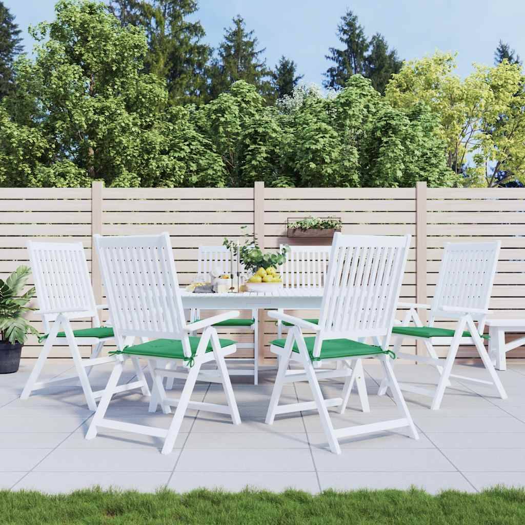PANGIVO - Coussins de chaise de jardin tissu oxford vert 40 x 40 x 4 cm - PANGIVO - Image 1