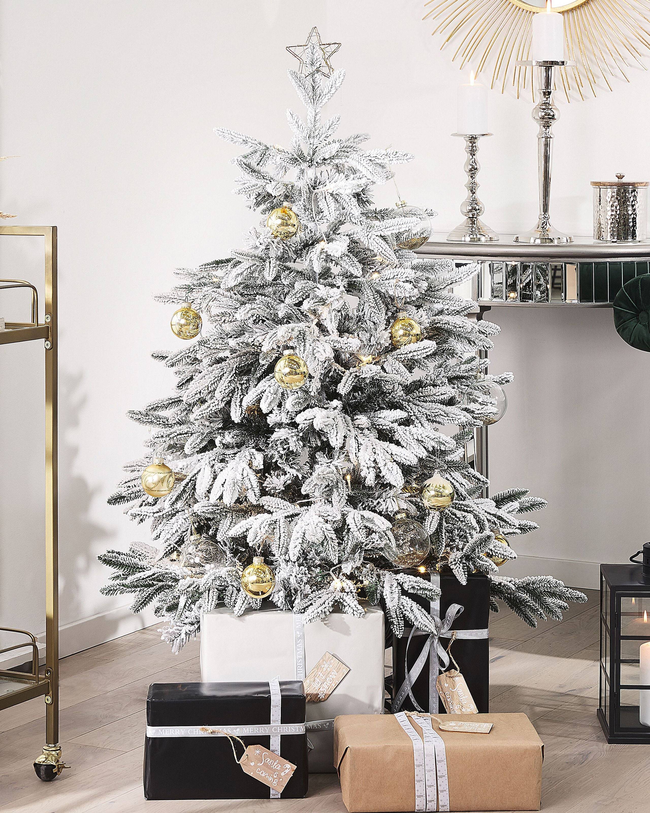 Beliani - Sapin de Noël PVC Blanc BASSIE - Beliani - Imagen 1