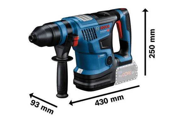 Bosch - Perforateur BOSCH BITURBO GBH 18V-34 CF - SDS-Plus - Sans batterie, ni chargeur - 0611914001 - Image 2