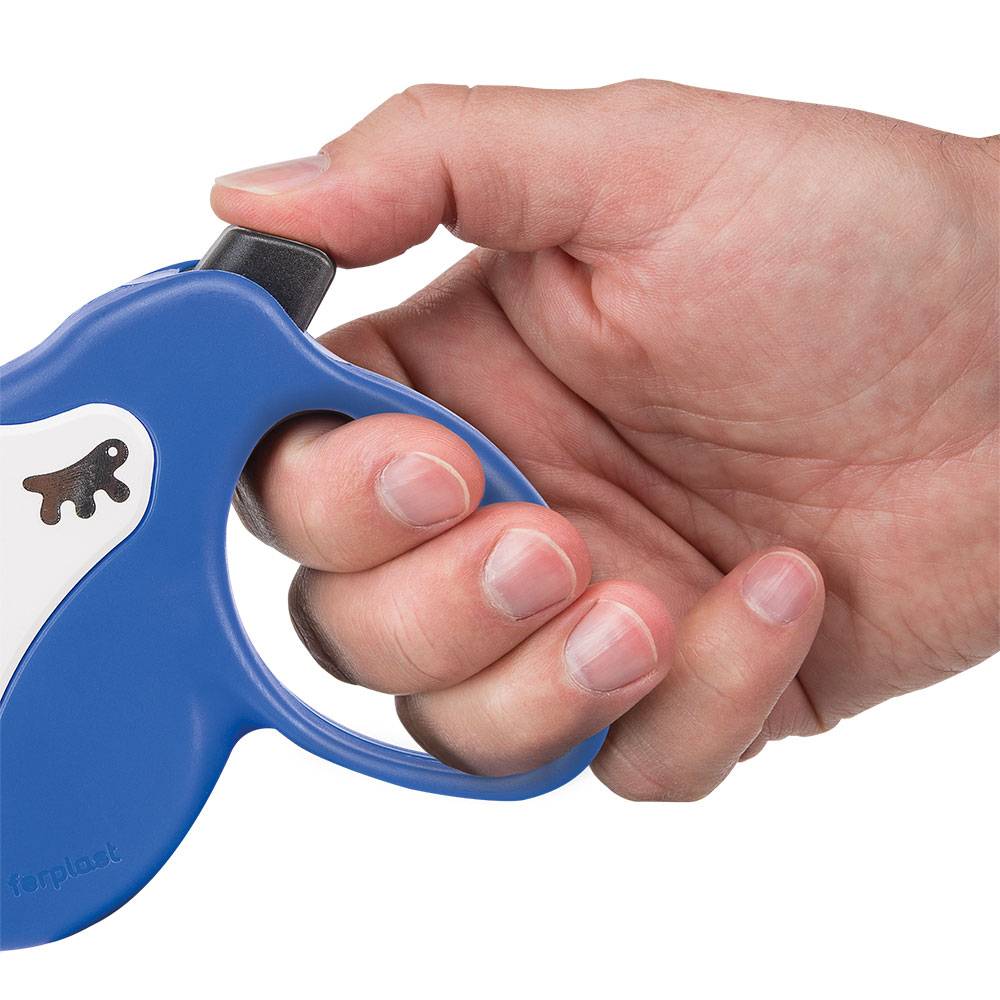 Ferplast - Ferplast Laisse Chien Enrouleur AMIGO MINI, laisse pour petits chiens jusqu'à 12 Kg. Sangle Extensible max 3 m. Bouton de verrouillage et de - Imagen 3