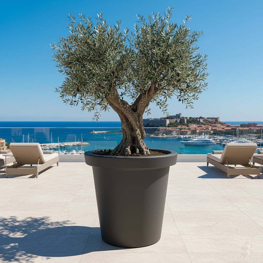 Pot de fleurs 420l delight - plast'up rotomoulage - Image 2