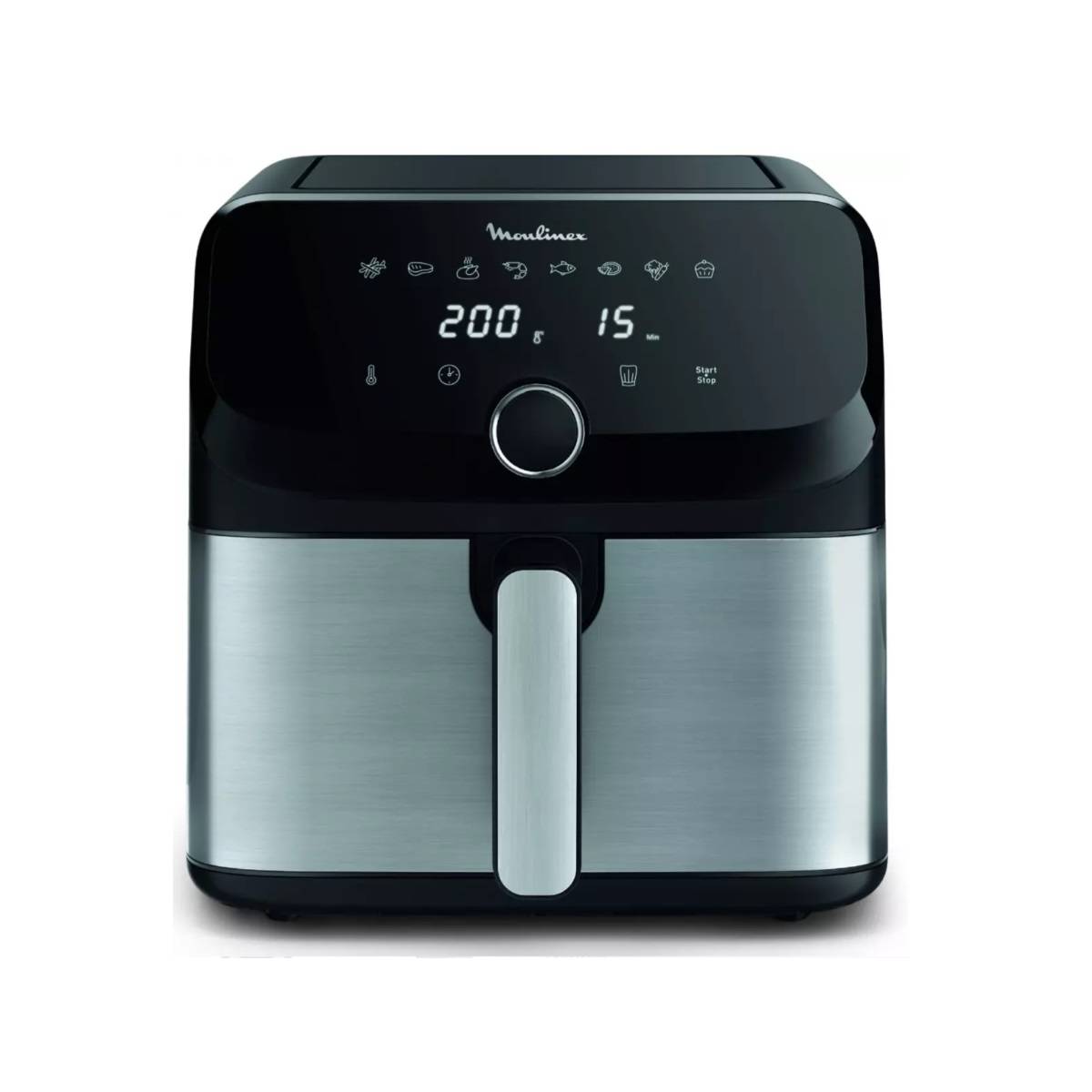 Moulinex - Friteuse sans huile 7.5l 2020w inox EZ855D20 Moulinex - Image 1