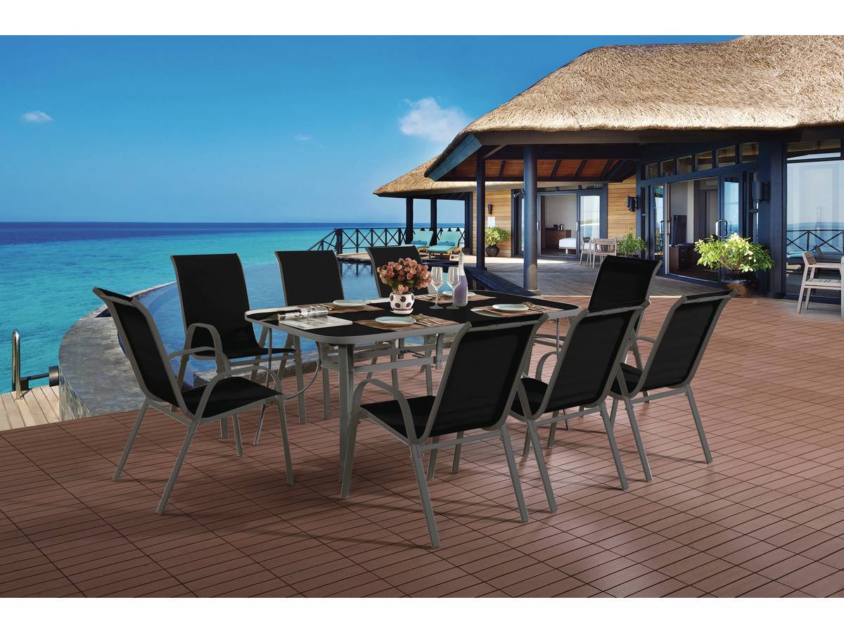 Salon De Jardin  Cordoba + Tropic 8 Personnes -habitat Et Jardin - Image 2