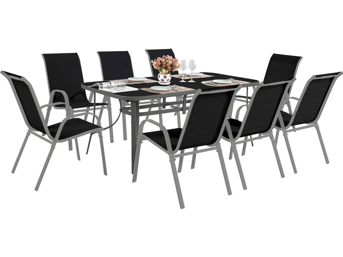 Salon De Jardin Cordoba + Tropic 8 Personnes -habitat Et Jardin - Image 1