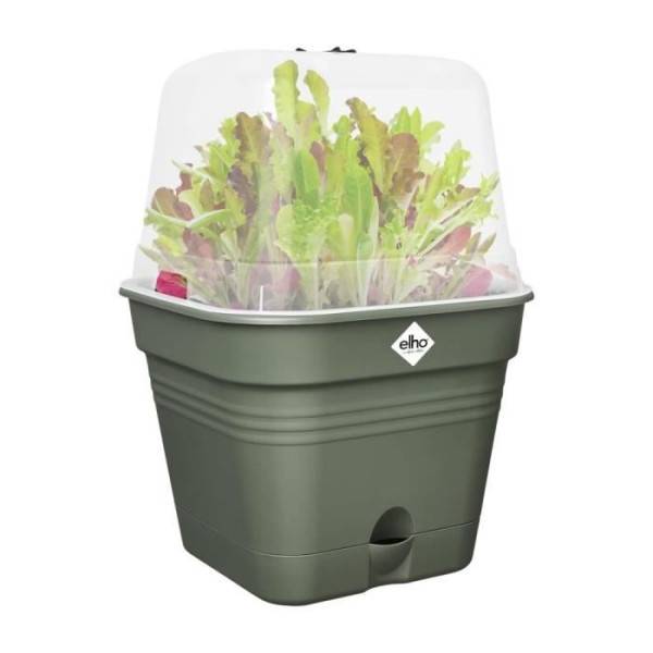 Elho - Elho Green Basics Pot De Cult Car Allin1 30 - Vert - ø 30 X H 25 Cm - Culture Et Récolte - 100% Recyclé - Imagen 3