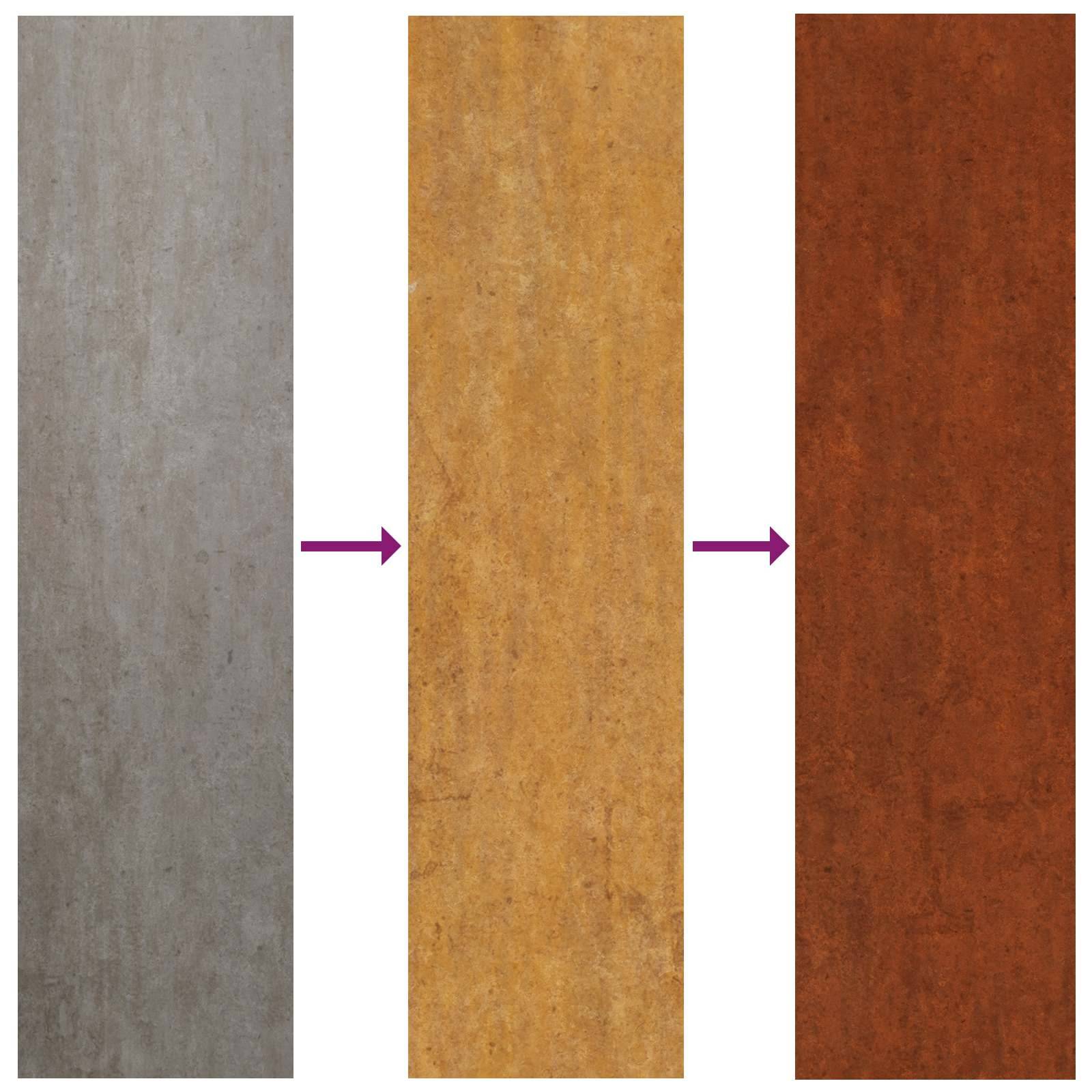 ComfortXL - Grand Carré Potager Acier Corten 100x100 cm Jardin Bac à Fleurs Haut Design Rouillé - ComfortXL Outdoor Living - Image 7
