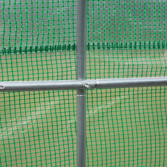 ComfortXL - Serre tunnel acier PE pour potager protection UV anti-intempéries 350x300cm Vert - ComfortXL Outdoor Living - Image 10